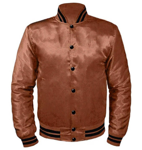 Vestes de baseball en toile pour hommes personnalisées en gros, style streetwear, logo OEM, imperméables, respirantes, vêtements de sport - Product Image 1