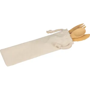 Set di Posate Ecologiche in Bambù GREGOR, Utensili da Tavola Sostenibili - Product Image 1