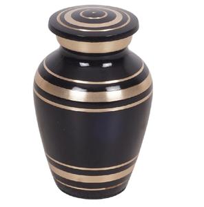 Urna de cremación de metal decorativa Urna conmemorativa Durable con diseño pulido a precio al por mayor - Product Image 6