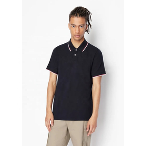 เสื้อยืดโปโลแขนสั้นสำหรับผู้ชายคอลเลกชั่นใหม่ชุดลำลองผ้าโพลีเอสเตอร์100% สำหรับฤดูร้อนกลางแจ้ง - Product Image 5