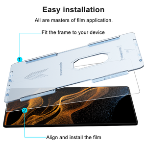 Proteggi schermo in vetro temperato per strumento di installazione adatto alla custodia per Samsung Galaxy <span class=keywords><strong>Tablet</strong></span> <span class=keywords><strong>s8</strong></span> <span class=keywords><strong>ultra</strong></span> Screen Protector - Product Image 2