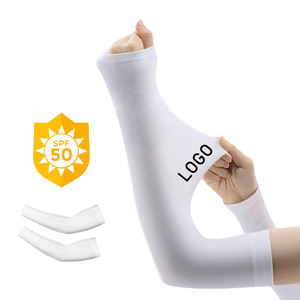 Manches de bras de Protection solaire vierges par sublimation Protection UV Hommes Femmes Manchon de sport rafraîchissant pour basket-ball Golf Football 30pcs - Product Image 1