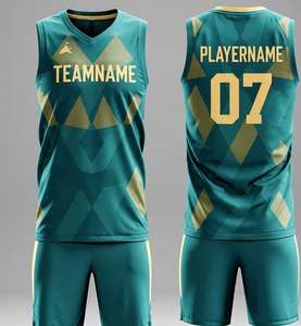 Uniformes de Baloncesto Personalizados al por Mayor con Logotipo, Ropa de Baloncesto Sublimada, 100% Poliéster, Transpirable, de Secado Rápido, para Hombre y Mujer - Product Image 4