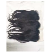 Fermeture frontale en dentelle transparente faite avec des cheveux vierges non transformés pour une couverture complète et une coiffure réaliste