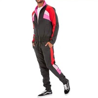 Nuevo Chándal Deportivo de Invierno para Hombre, con Logotipo Personalizado, Reflectante, Tejido Transpirable, con Cierre de Cremallera, Cortavientos de Algodón