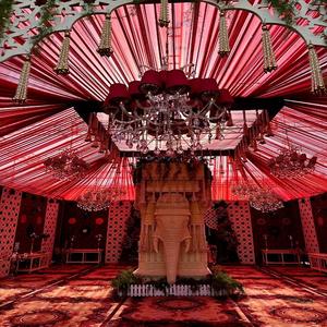 Statue d'éléphant géante pour la décoration de mariage, statues d'éléphants en FRP pour la décoration de mariage - Product Image 2