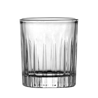 Nouveauté classique gravé Ripple Shot Glass Set Champagne Tumbler Mini bière Whisky Shot verres à vin tasse