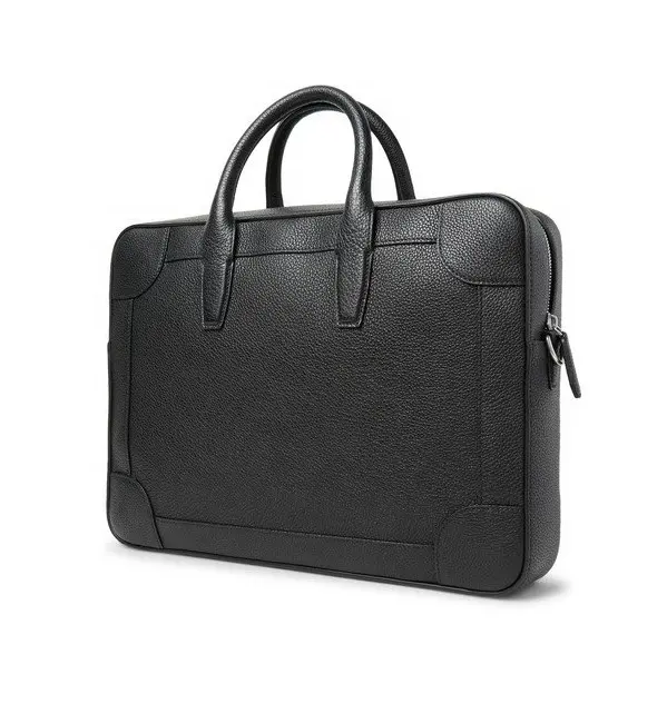 Supply Men Laptop Leather Briefcases Business Retro Waterproof Messenger Bag for Men Best Office School College Computer Bag