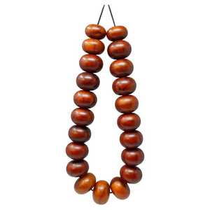 Collier léger en bois fait main de style tribal africain avec forme naturelle pour la mode ethnique par MOHSIN HANDICRAFTS - Product Image 5