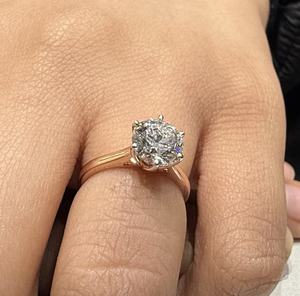 แหวนเพชรเติบโตในห้องปฏิบัติการที่สง่างามสำหรับทุกเพศ2025ขายดีได้รับการรับรอง IGI 14K 18K ทองคำขาวตัดยอดเยี่ยมเครื่องประดับวินเทจแบรนด์ Vds - Product Image 2