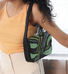 Bolsos de mensajero con cuentas Bohemias de diseñador de estilo bohemio para mujer, bolsos de hombro hechos a mano para compras nocturnas de MD HANDICRAFTS - Product Image 3