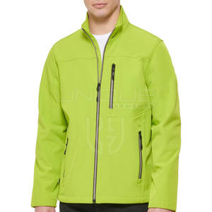 Diseña tu propia chaqueta Softshell transpirable para hombre Chaqueta de invierno Softshell de secado rápido Moq bajo para hombre - Product Image 1