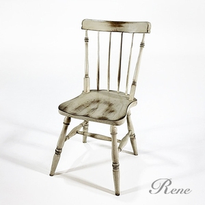 Silla de Comedor Clásica Vintage OEM 8228 Más Vendida, Muebles Duraderos, Resistentes y Ecológicos de Madera Maciza para Apartamentos, Villas y Parques - Product Image 3