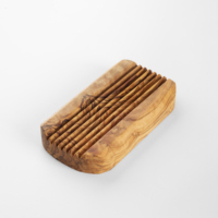 Porte-savon artisanal en bois d'olivier, imitation antique tunisienne, écologique, étanche, portable, design méditerranéen, pour salle de bain