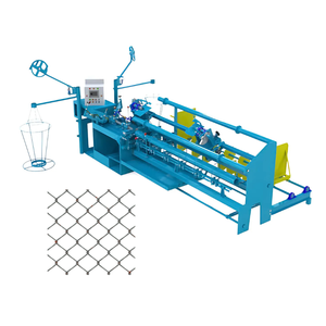 Fabricant automatique de machine de barrière de maillon de chaîne offrant des options simples et doubles de fil - Product Image 1