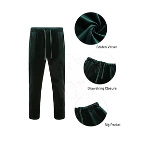 Slim Fit New Design Custom <b>Velvet</b> Tracksuit Top Quality New Trendy Tracksuit Cheap Price <b>Men</b> Tracksuits - Product Image 6