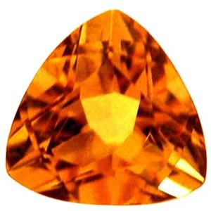 Trillón redondo, formas hexagonales ovaladas, piedras preciosas, fabricación de joyas DIY, alta calidad, 100%, corte facetado Natural, piedra citrino naranja, OEM - Product Image 2