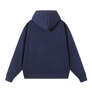 Sweat-shirts unisexes surdimensionnés pour hommes, en coton 100 %, haute qualité, épaules tombantes, 350 g/m², tissu French Terry épais, broderie personnalisée. - Product Image 3