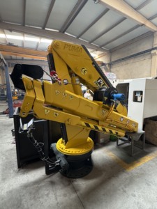 Grúa de cubierta marina de 3 toneladas de la mejor calidad del fabricante superior Motor Bomba Cojinete Engranaje-Componentes de núcleo incluidos - Product Image 5