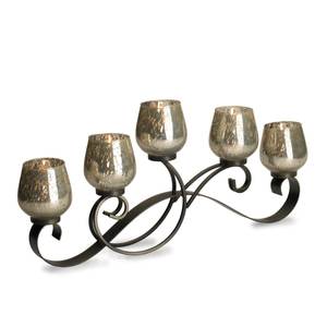 Bougeoir en cristal, décoration de la maison, autre support de bougie brillant, pour l'intérieur et l'extérieur - Product Image 2