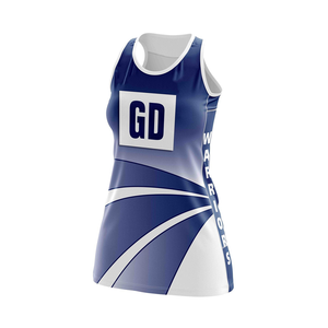 Uniforme Deportivo Personalizado para Mujer, de Secado Rápido y Transpirable, con Estampado por Sublimación, para Equipo de Netball, Spandex/Poliéster 220g, OEM ODM - Product Image 3
