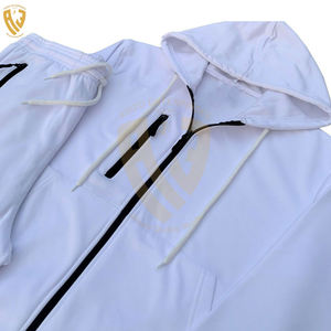 Mejor cantidad al por mayor último diseño llano hombres chándales precios bajos color sólido hecho a medida hombres chándal con sudaderas con capucha - Product Image 4