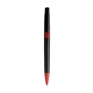 Penna a Scatto Personalizzata Nera con Fusto in Metallo, Gadget Promozionale - Product Image 2