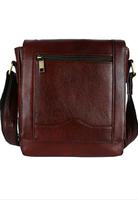 Sac à bandoulière vintage bohème en cuir pleine fleur véritable, fait main, sac de bureau en cuir, sac à bandoulière réglable