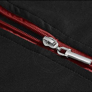 Traje de pista con cremallera de alta calidad, traje de chándal hecho en paquistaní de Color liso con cremallera - Product Image 6