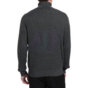 Pulls d'hiver pour hommes de haute qualité, doux, chauds, respirants, en tricot, avec logo sur le devant, pour un usage décontracté, au bureau et pour les activités de plein air - Product Image 2
