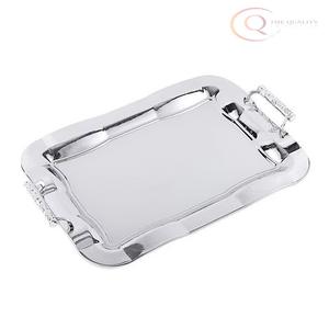 Bandeja Artesanal de Metal Premium para Comedor y Sala de Estar |   Diseño Elegante y Funcional con Colores Personalizados y Asa - Product Image 4