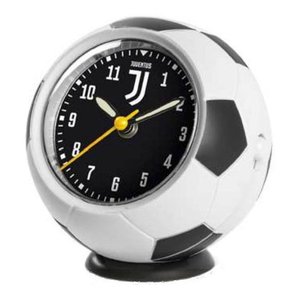 JUSTAMINUTE Juventus White and <b>Black</b> Alarm <b>Clock</b> JA7082JU1 - Product Image 1