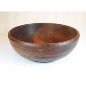 Cuenco de madera para servir ensalada hecho a mano de venta de fábrica, vajilla de nuevo estilo a precio mayorista - Product Image 3