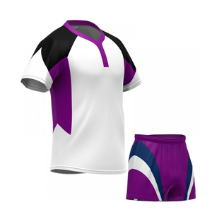 Uniformes Deportivos de Rugby Personalizados de Alta Calidad para Hombre, Diseño Premium, Transpirables, 100% Poliéster, Servicio OEM Disponible - Product Image 4