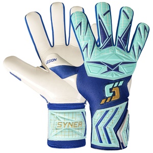 Guantes de Portero de Fútbol Profesional, Nuevo Material de PU con Protección para Dedos y Muñeca - Product Image 1