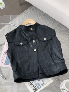 Giacca di lusso da uomo in vera pelle realizzata in Corea Design esclusivo brevetto perfetto per l'abbigliamento quotidiano e formale