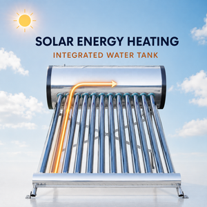 <span class=keywords><strong>Calentador</strong></span> de Agua <span class=keywords><strong>Solar</strong></span> con <span class=keywords><strong>Tanque</strong></span> de Acero Inoxidable de Montaje Rápido sin Herramientas <span class=keywords><strong>para</strong></span> Suministro de Agua en Pequeños Negocios - Product Image 1