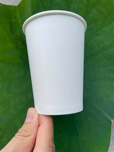 Vasos Desechables de Doble Pared con Aislamiento de Papel PE Ecológico GREEN NEST para Bebidas Calientes/Frías (Café/Té) Impresión de Logotipo Personalizado - Product Image 5