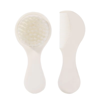 Brosse et peigne pour bébé personnalisés, accessoires pour cheveux, brosse à cheveux, poils de chèvre doux, personnalisés