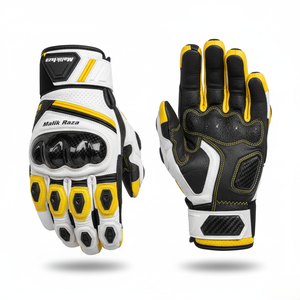 Gants de motocross de luxe Malik Raza prêts à être expédiés, logo personnalisé, livraison rapide, vente en gros - Product Image 5