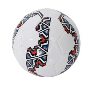 Couro PU personalizado durável 2024 melhor fornecedor máquina de ponto de design personalizado mais recente bola de futebol de futebol