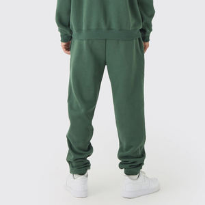 Survêtement pour homme à coupe ample et décontractée pour plus de confort, en matière respirante et ajustable, avec manches longues, design uni avec capuche - Product Image 6