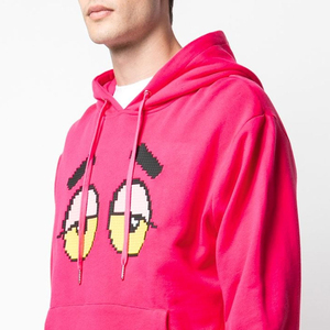 Buen fabricante Hombres Sudadera con capucha de impresión de pantalla totalmente personalizada tendencia superior antiarrugas Sudaderas con capucha de los hombres con alta calidad - Product Image 5