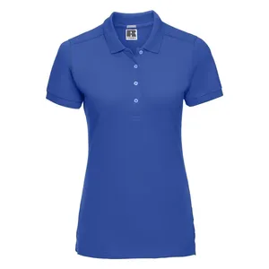 Chemises polo promotionnelles personnalisées pour femmes, en tissu extensible - Product Image 2