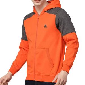 เสื้อฮู้ดผู้ชายโอเวอร์ไซส์ผ้าคอตตอน100% โอเวอร์ไซส์ผ้าฟลีซปักโลโก้พลอยเทียมสำหรับฤดูหนาวโลโก้ตามสั่ง - Product Image 3