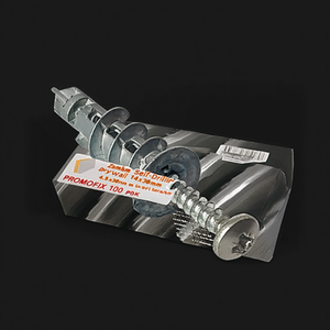 Tassello Autoperforante in Zamak per Cartongesso 14x38mm con Vite 4.5x30mm PROMOFIX Confezione da 100 - Product Image 3