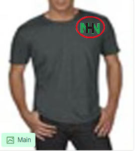 Camiseta lisa de algodón con cuello redondo para hombre, camisa de alta calidad con estampado personalizado de seda azul, Logo Oem, talla americana, venta al por mayor, 100 - Product Image 3