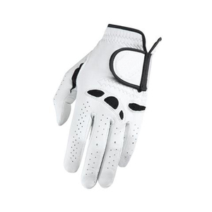 Gants de golf en cuir blanc de bonne qualité Nouveau design pour hommes Gants de golf en cuir Cabretta pour droitier - Product Image 2