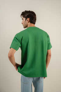 Men's Custom 100% Heavyweight Cotton T-Shirt High Quality Plus Size Oversized Tee Printed and Embroidered Plain Design - Product Image 5