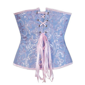 คอร์เซ็ทสำหรับผู้หญิงผ้าคอร์เซ็ทสีพื้นน้ำหนักเบาระบายอากาศได้ดีดีไซน์ตามสั่งได้ทุกขนาด - Product Image 2